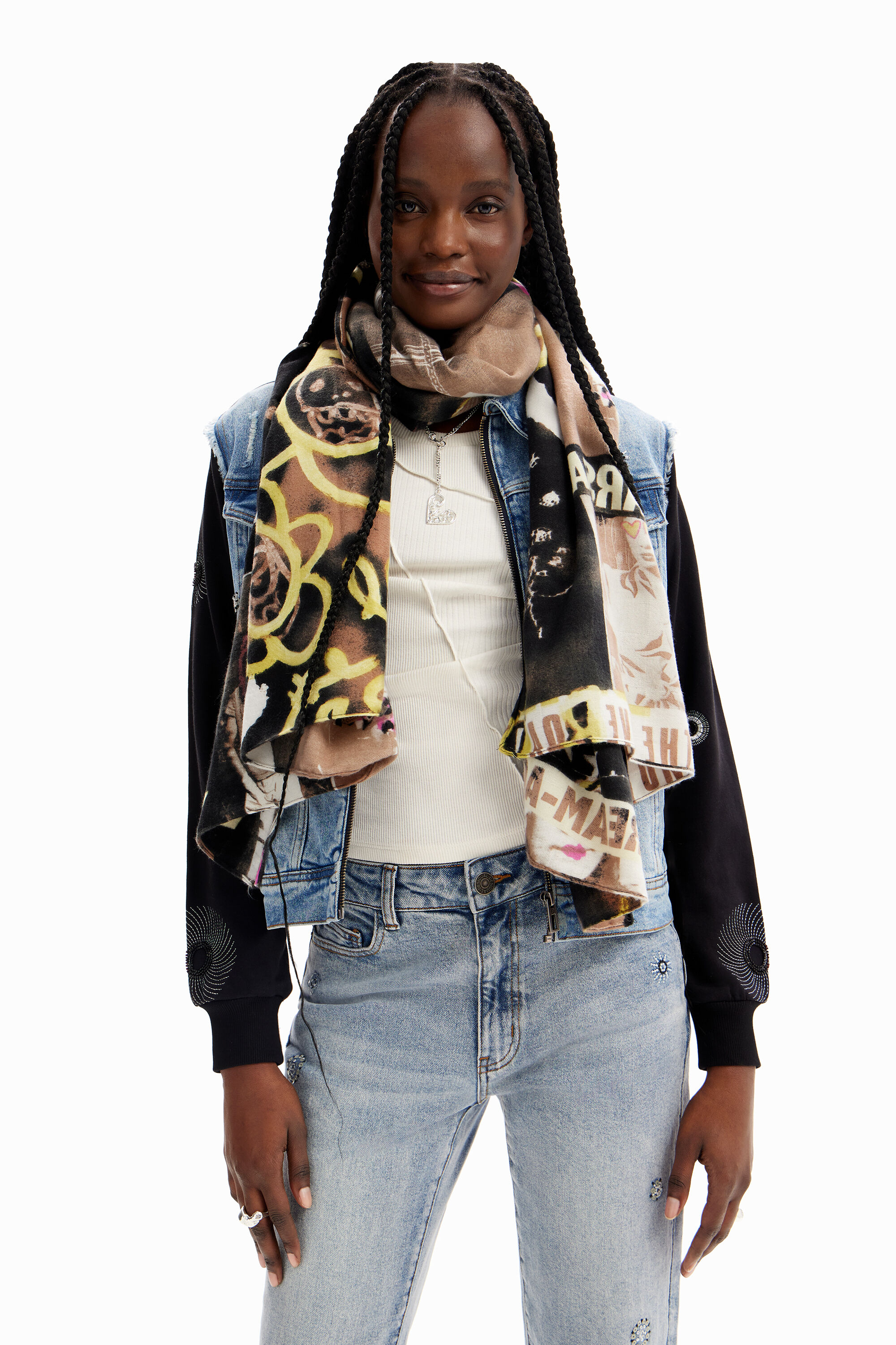 Foulard desigual deals soldes