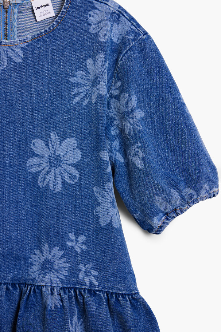 Vestido denim flores | Desigual