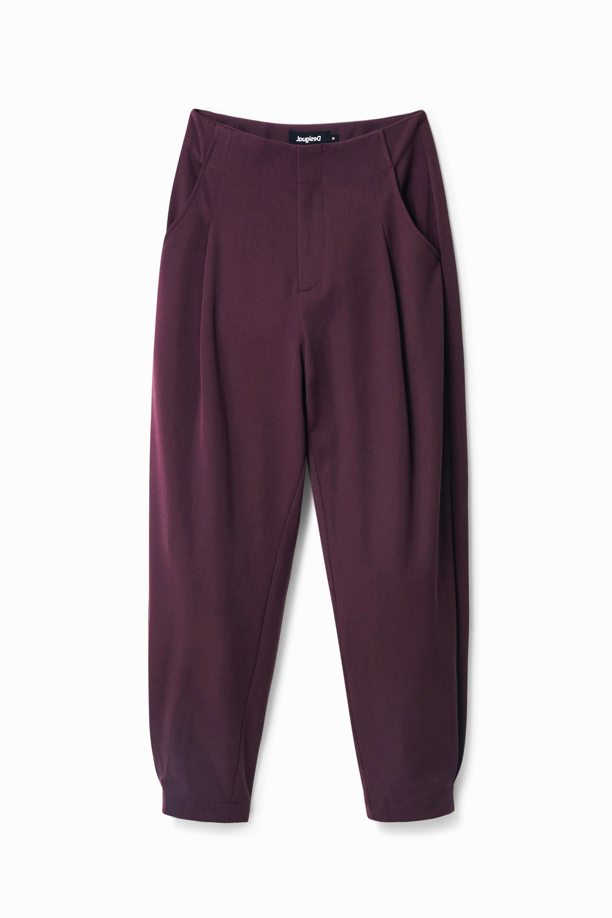 Slouchy gecroppte Hose
