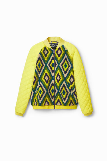 Gesteppte Jacke Wolle | Desigual