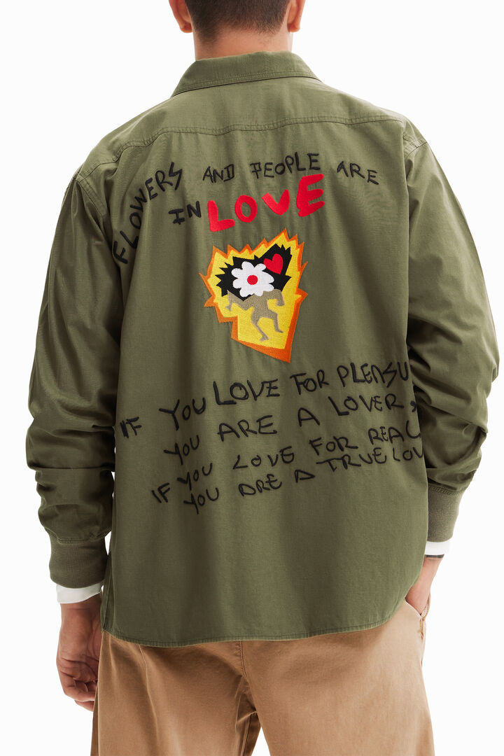 Sobrecamisa oversize bolsillos | Desigual