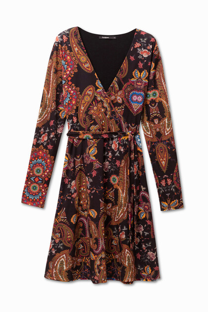 Boho autumn dress