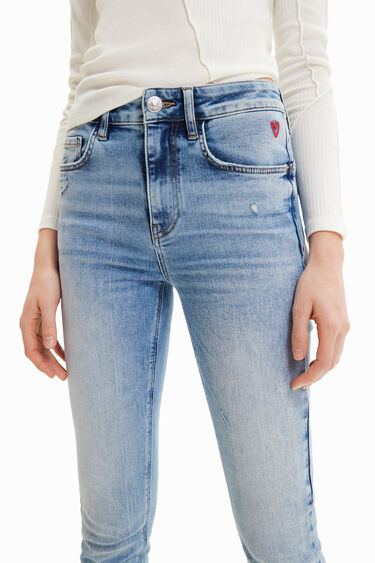 Push-up skinny jeans | Desigual