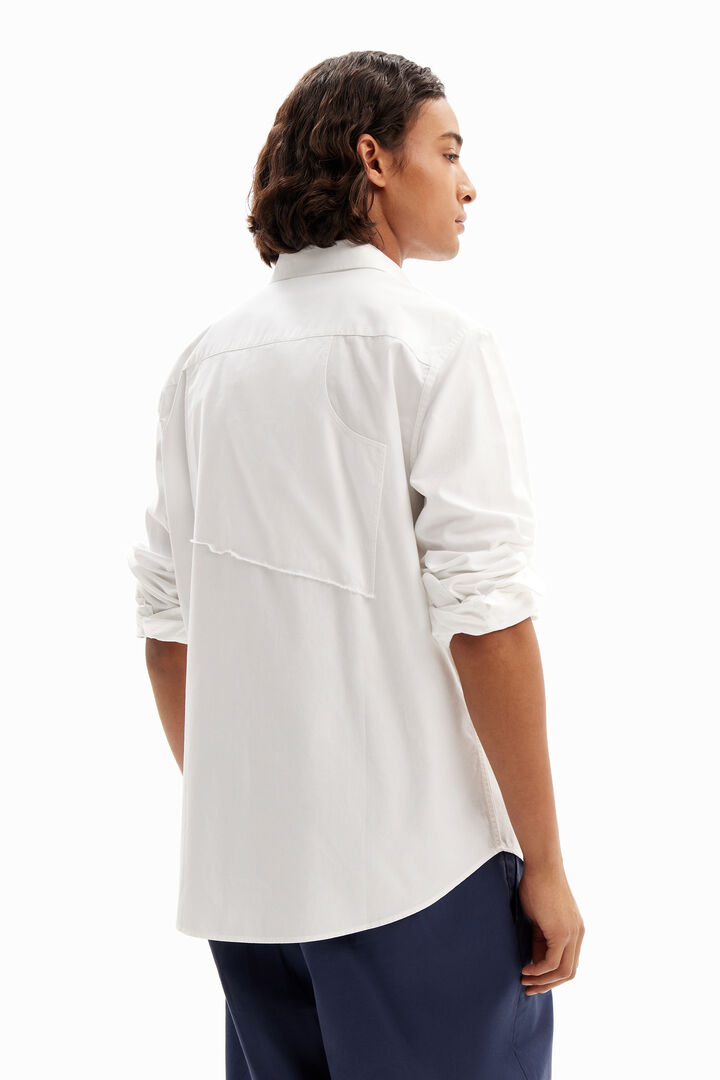 Camisa popelín patchwork | Desigual