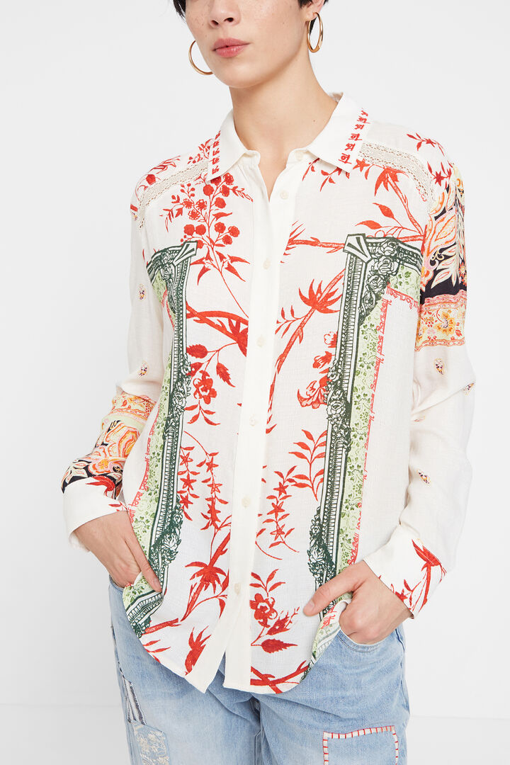 Camisa estampado hindu | Desigual