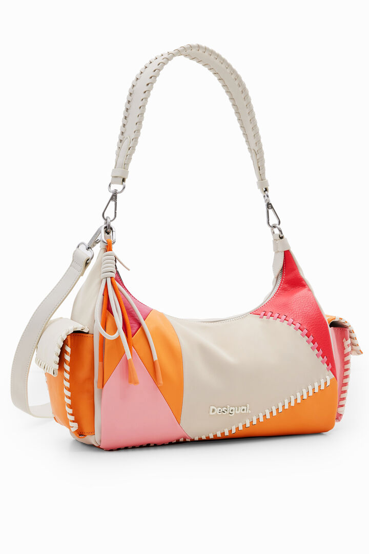 Sac porté épaule M patchwork | Desigual