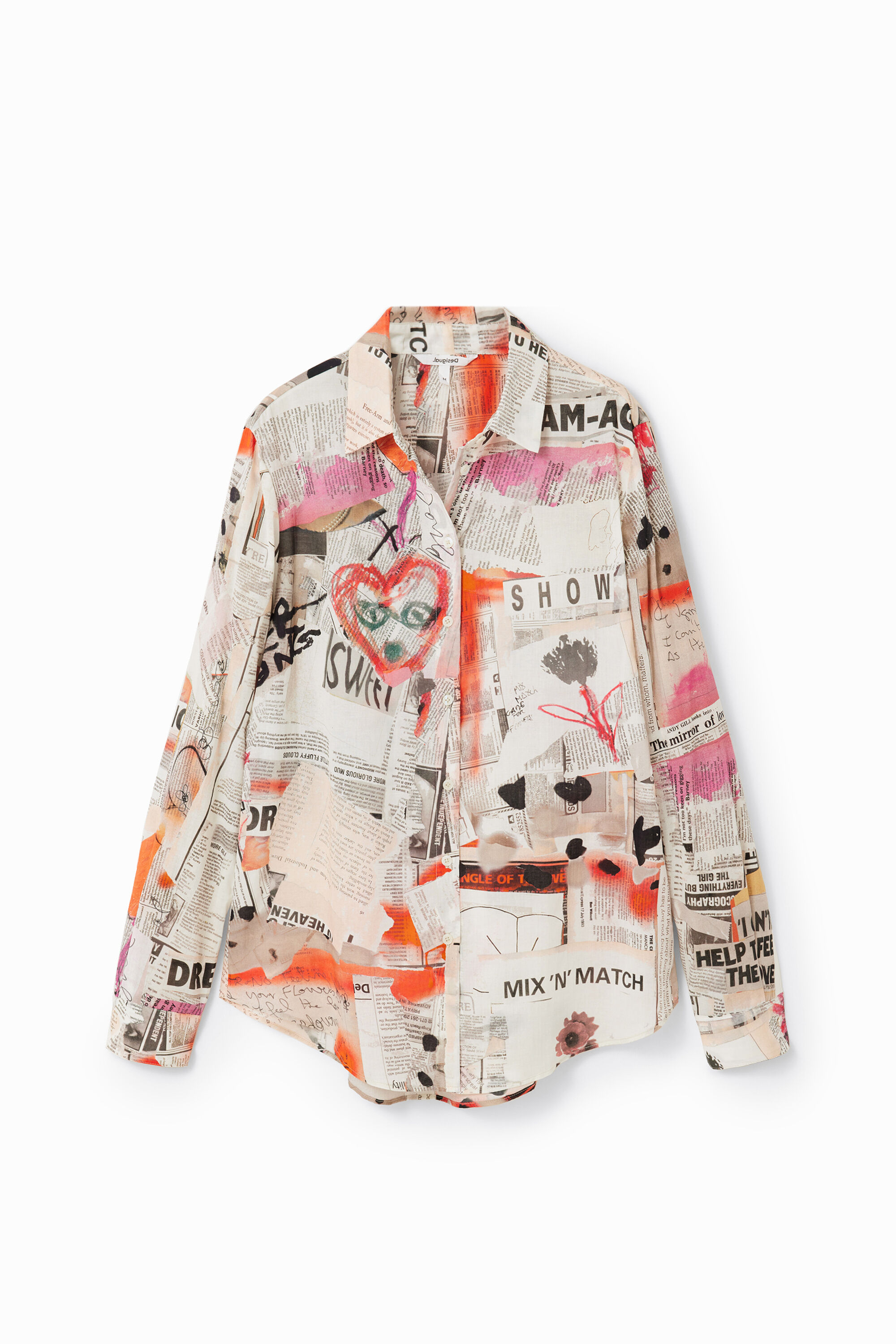Camisas desigual mujer 2025 rebajas