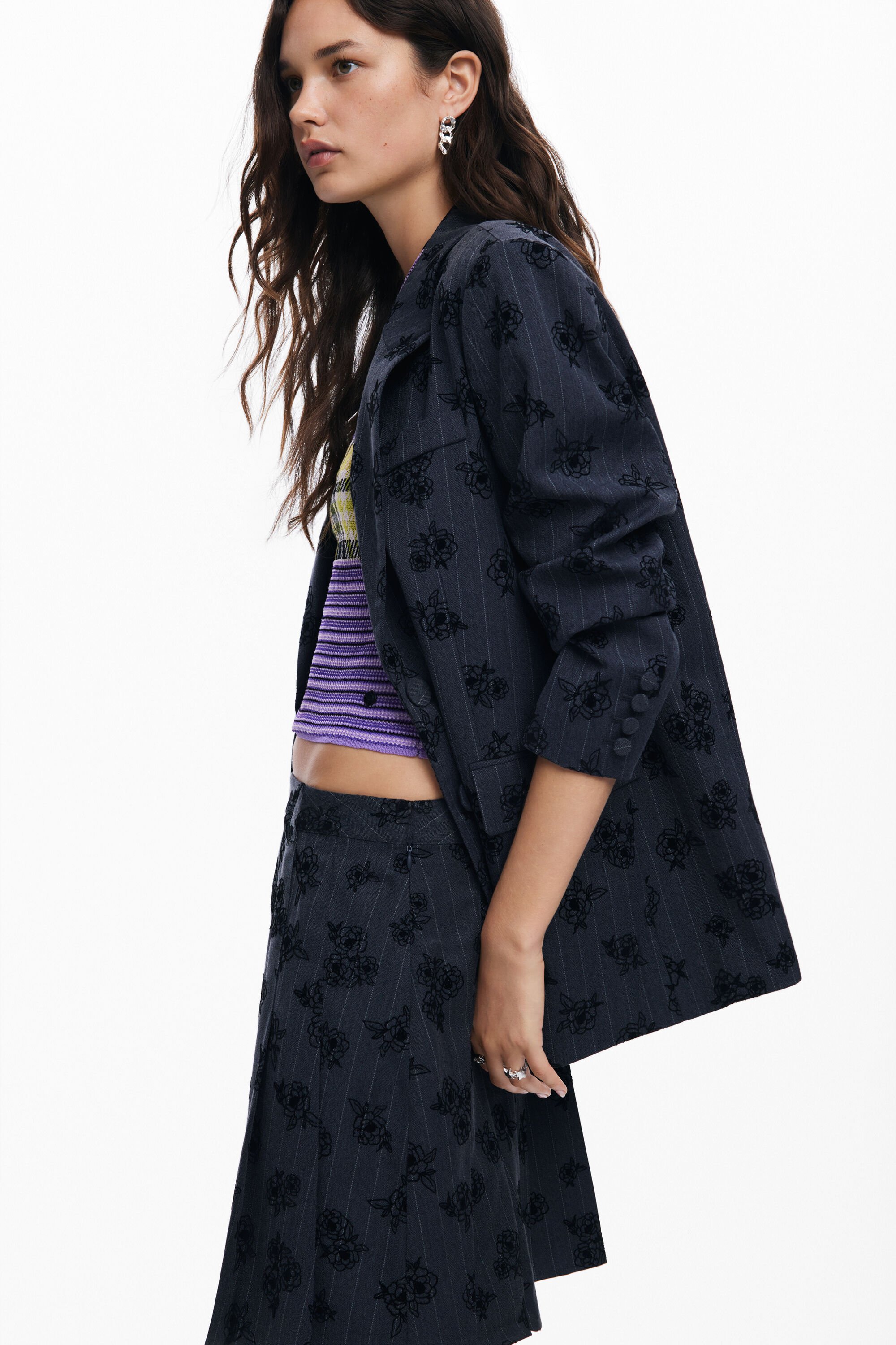 花柄ブレザー 女性用 I Desigual.com