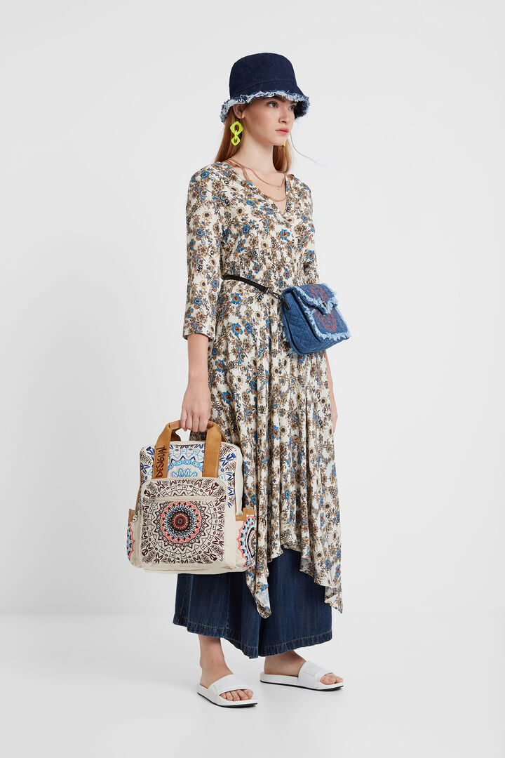 Embroidered mandala backpack | Desigual