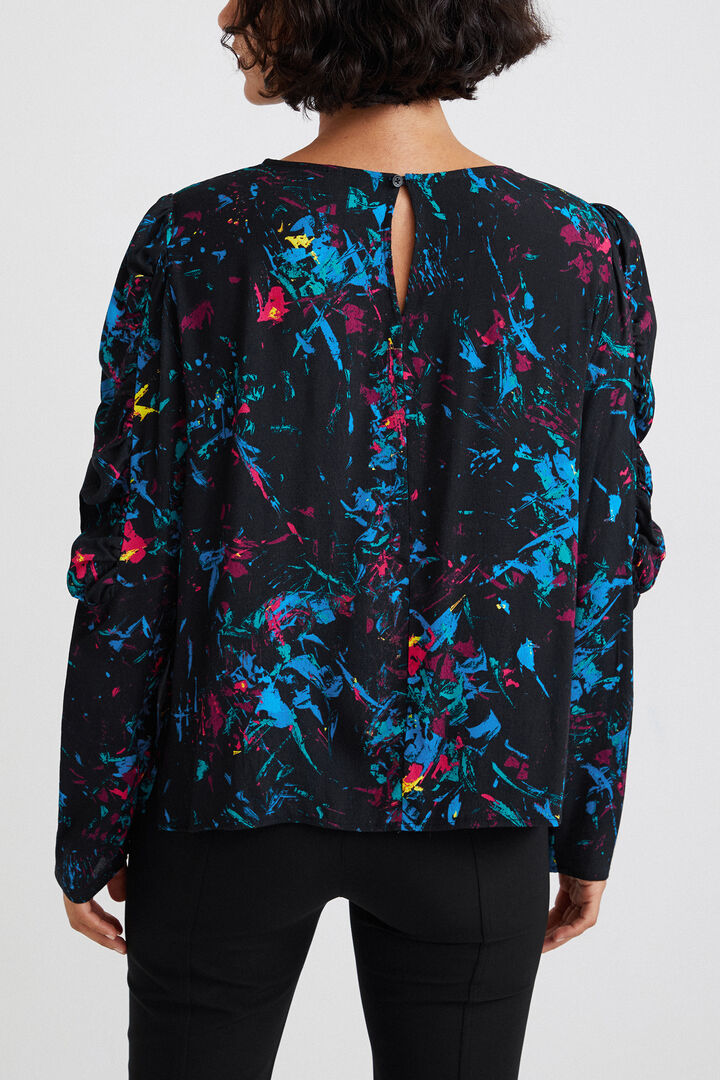 Blouse puffed sleeves | Desigual