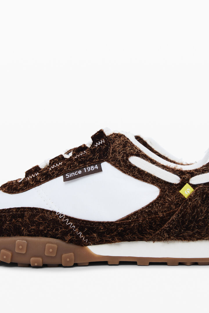 Combined leather sneaker | Desigual