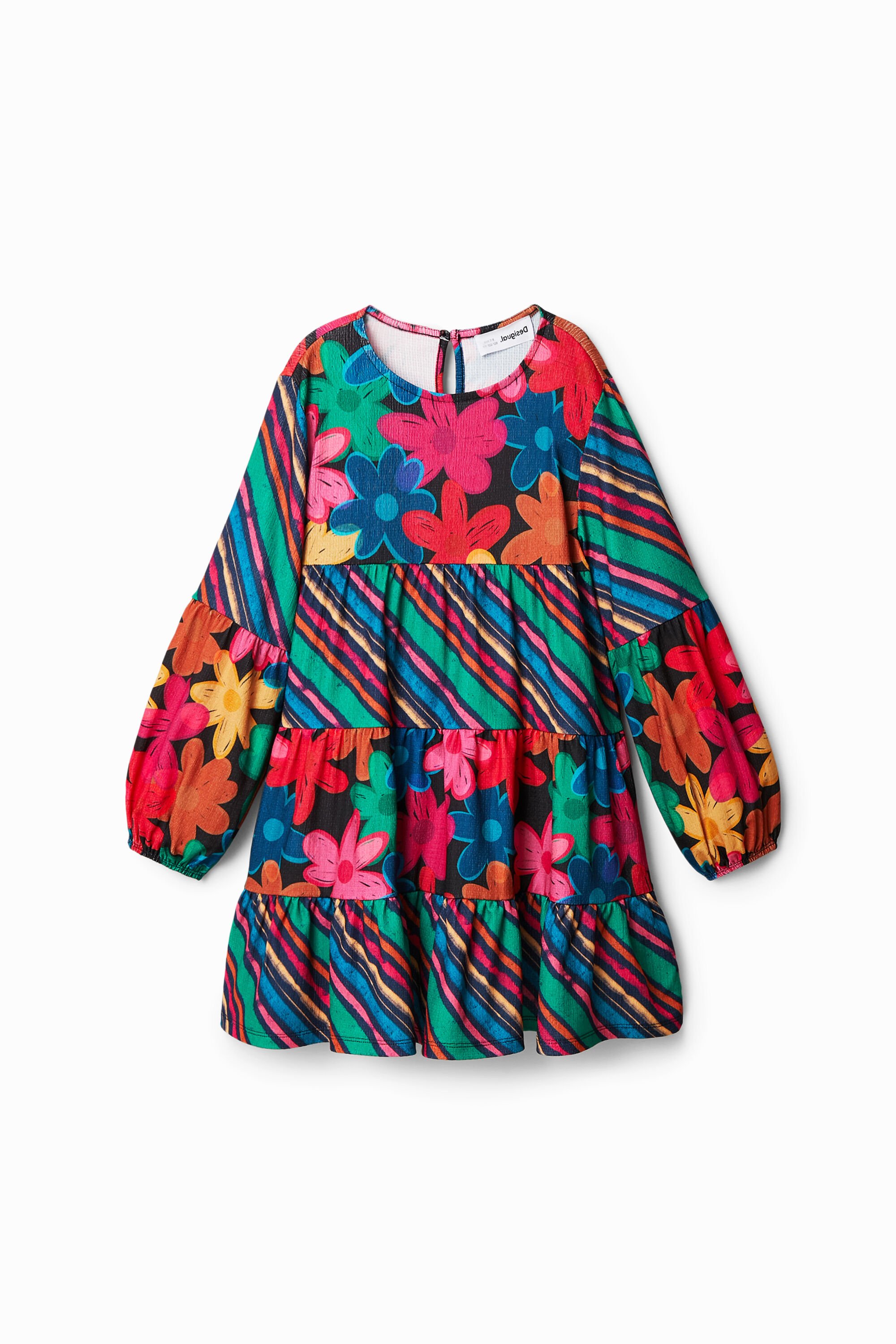 Vestido rayas deals desigual