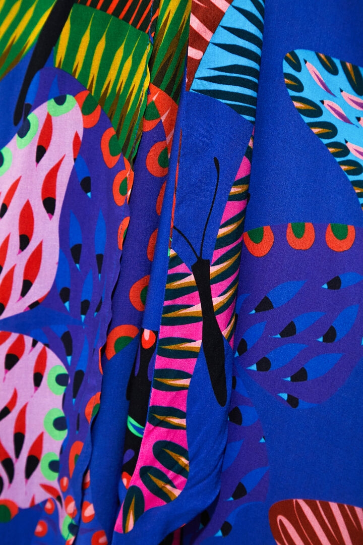Vestido playero mariposas | Desigual