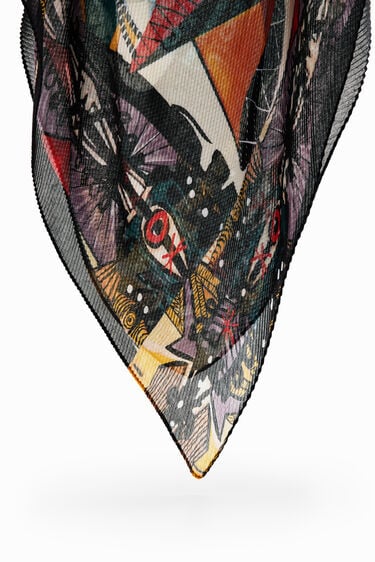 M. Christian Lacroix rectangular foulard | Desigual