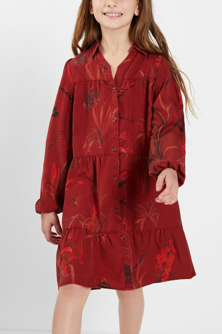Krótka szmizjerka z Lyocellu | Desigual