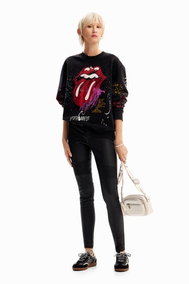 Sweater Farbspritzer The Rolling Stones | Desigual
