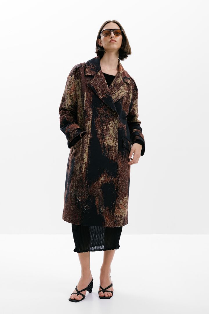Coat designed by Mr. Christian Lacroix | Desigual