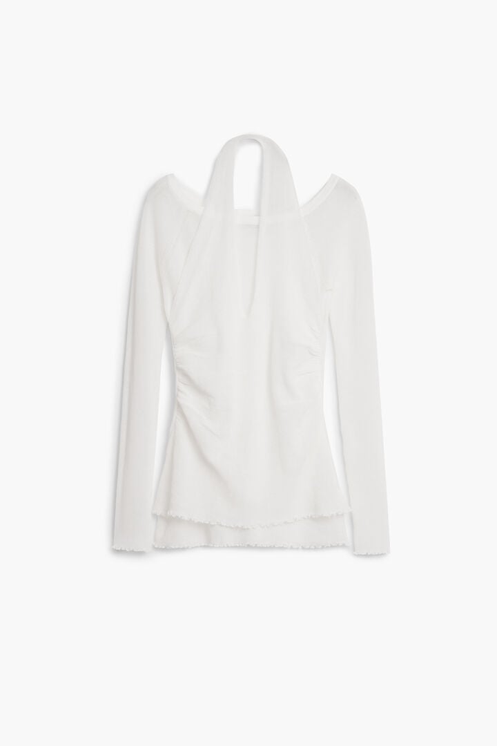 Camiseta doble escote