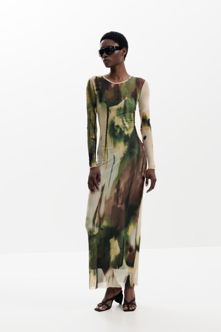 Vestido largo tul | Desigual