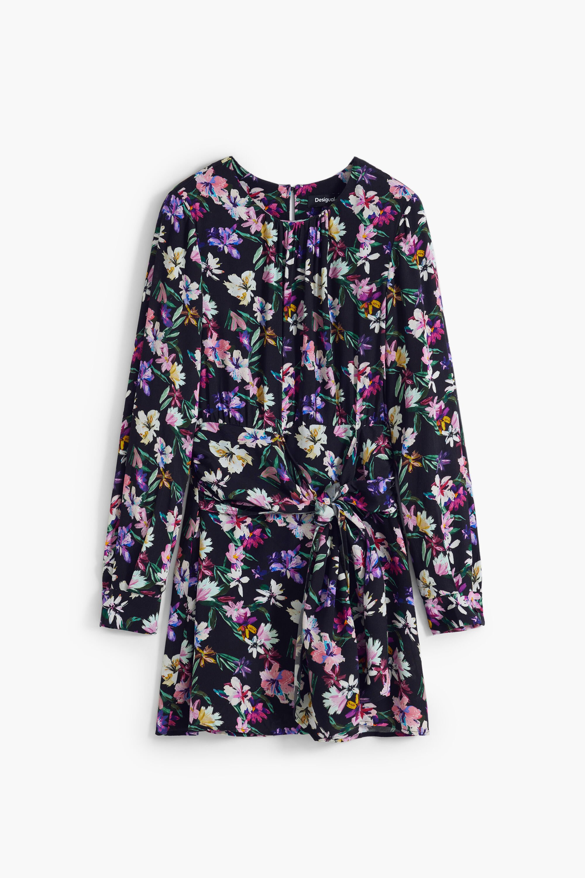 フローラルノットミニワンピース 女性用 I Desigual.com