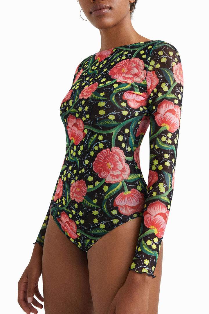 Body slim fleuri | Desigual