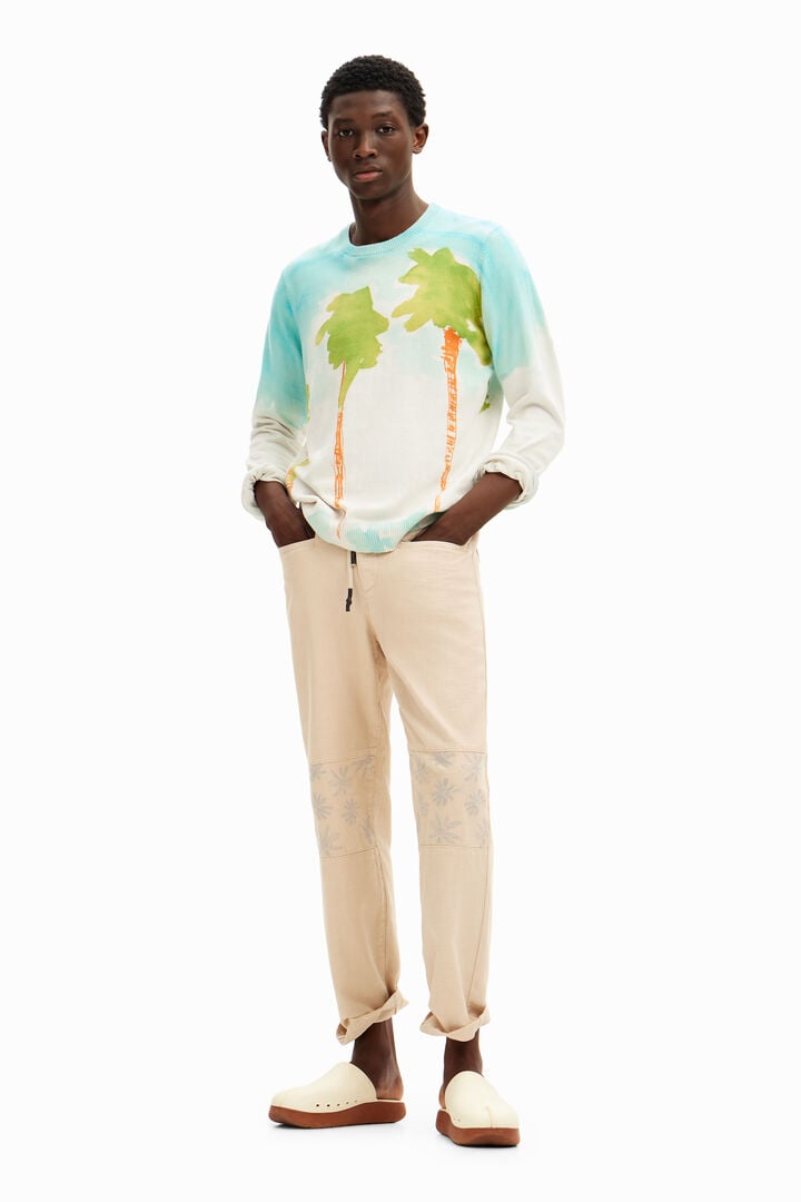 Jersey de punto acuarela | Desigual