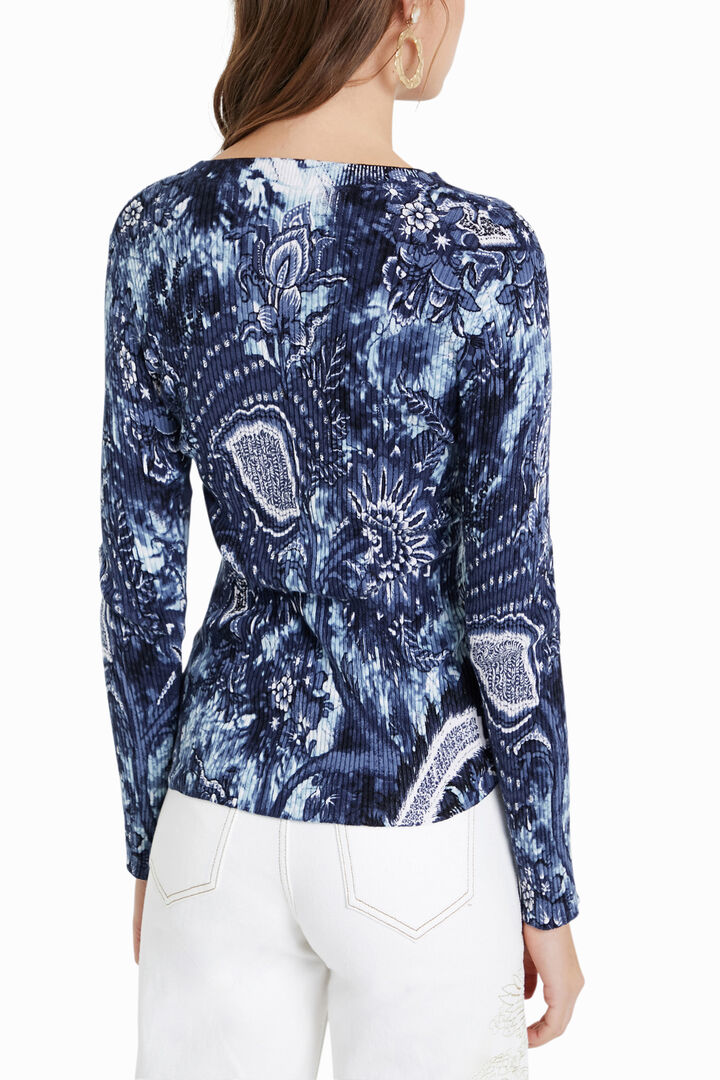 Large floral print jumper | Desigual