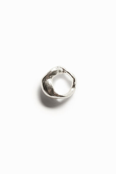 Anello forme organiche oro argento Zalio | Desigual