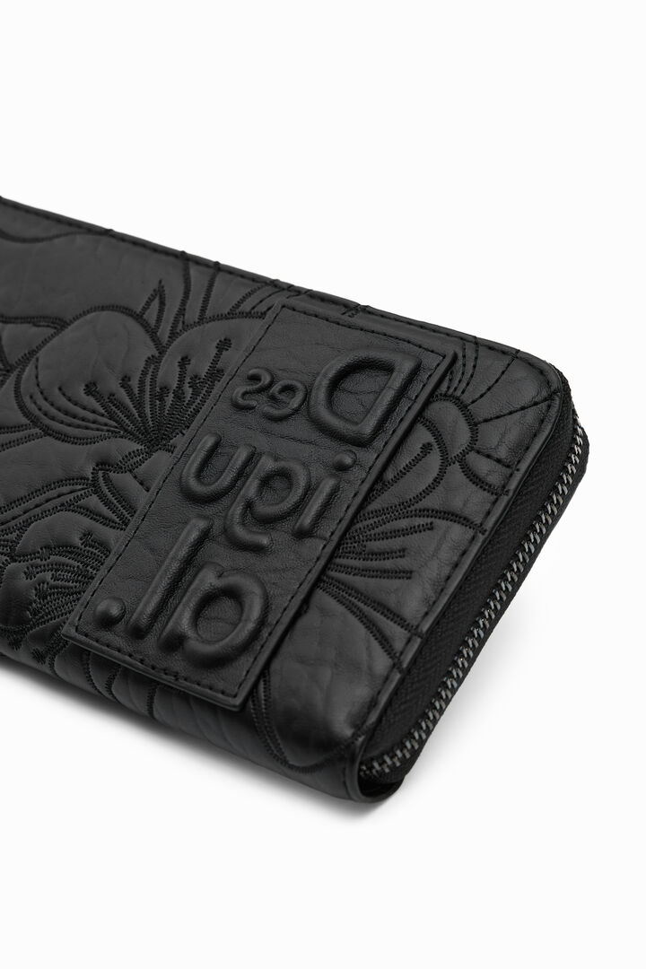 Embossed flowers wallet | Desigual