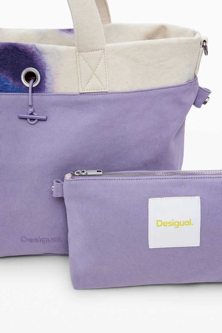 Large reversible spary bag | Desigual