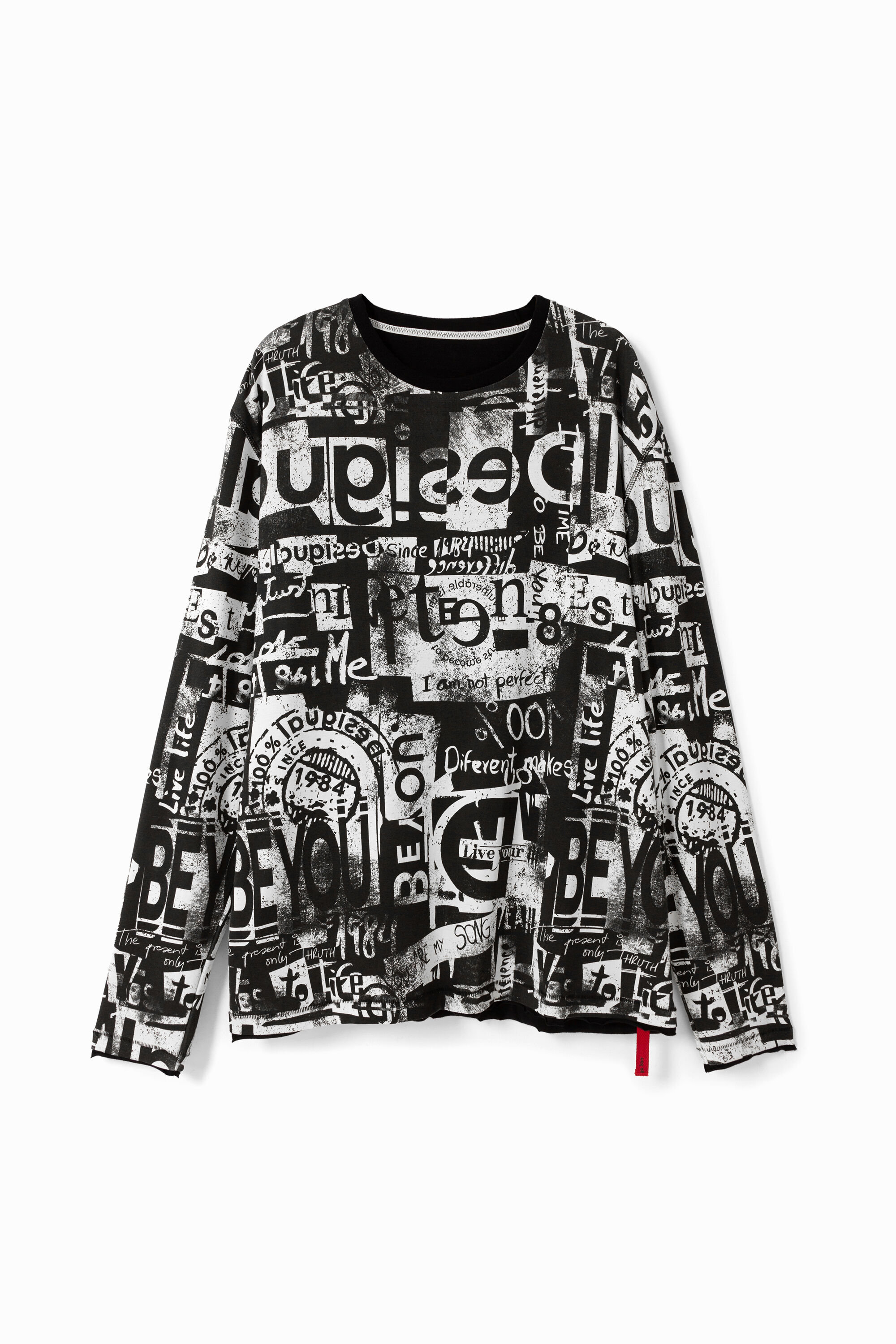 Arty Shirt aus 100% Baumwolle