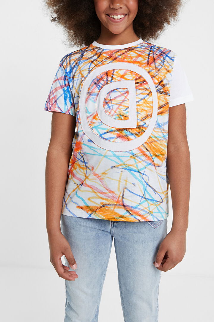Camiseta básica 100% algodón | Desigual