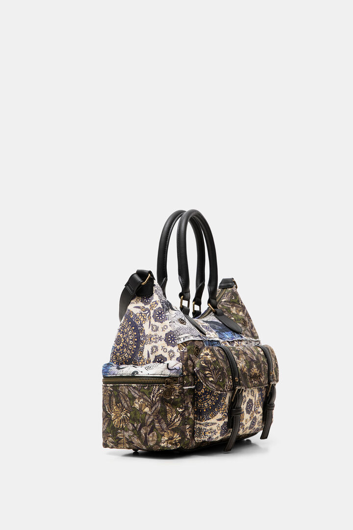 Printed canvas bag | Desigual