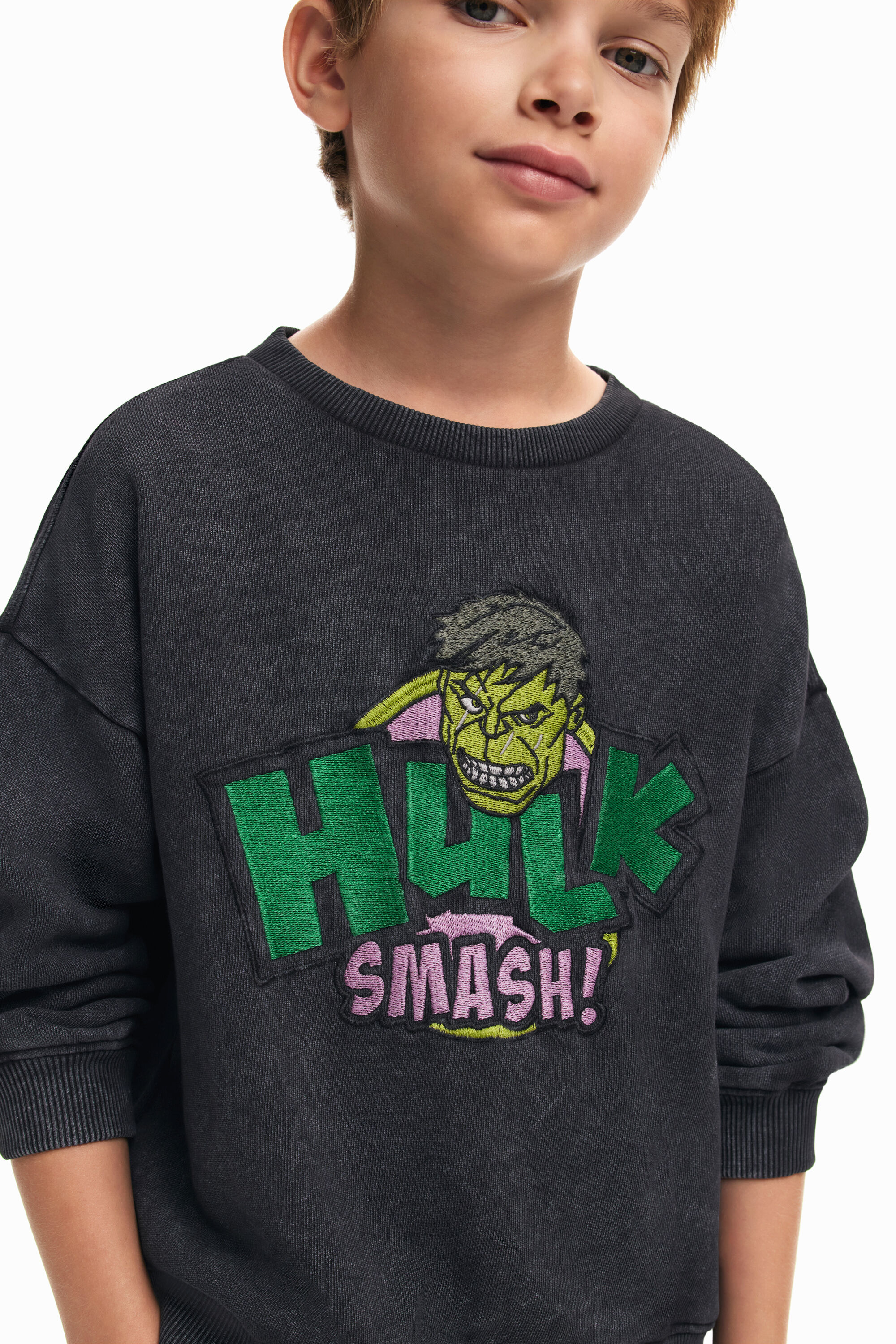 Felpa hulk bambino sale