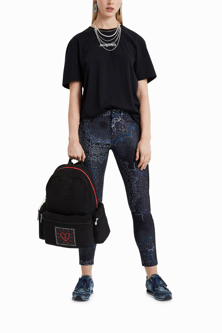Heart keyring backpack | Desigual