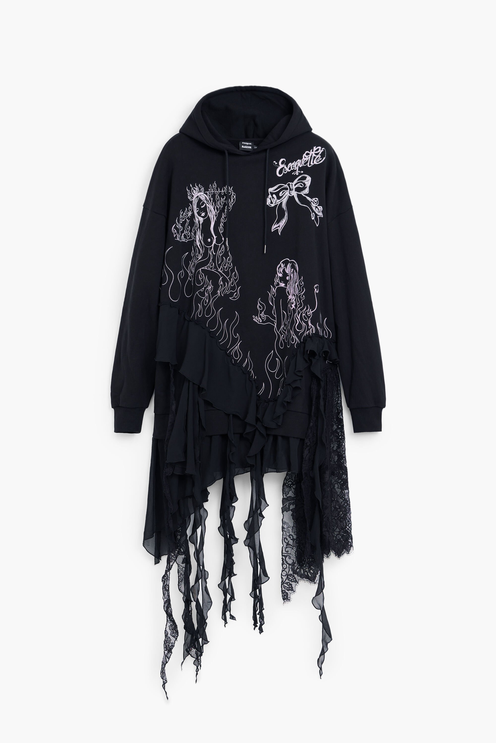Desigual María Escoté sweatshirt dress