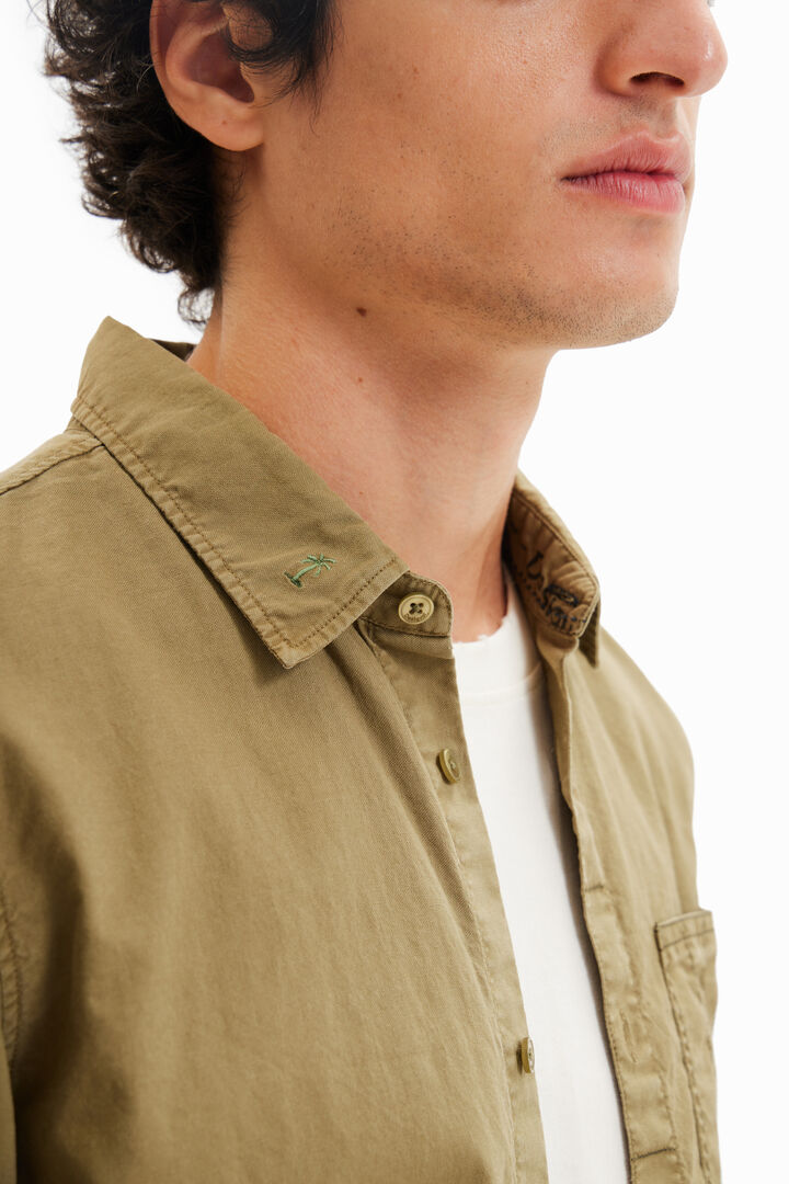Camisa manga larga bordados | Desigual