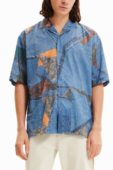 Camisa resort patch | Desigual