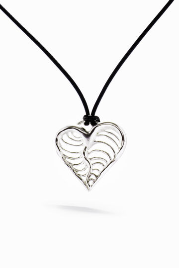 Pendentif cœur cordon plaqué or Zalio | Desigual