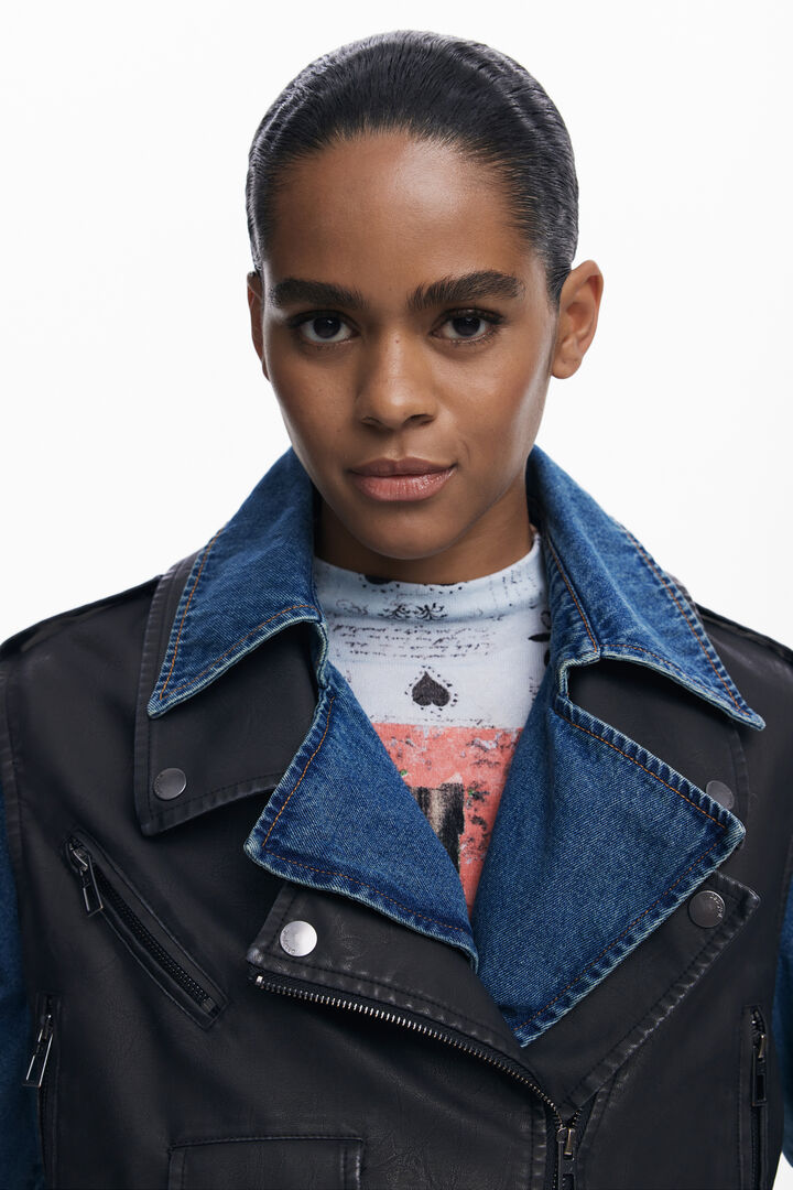 Trench smontabile in denim | Desigual