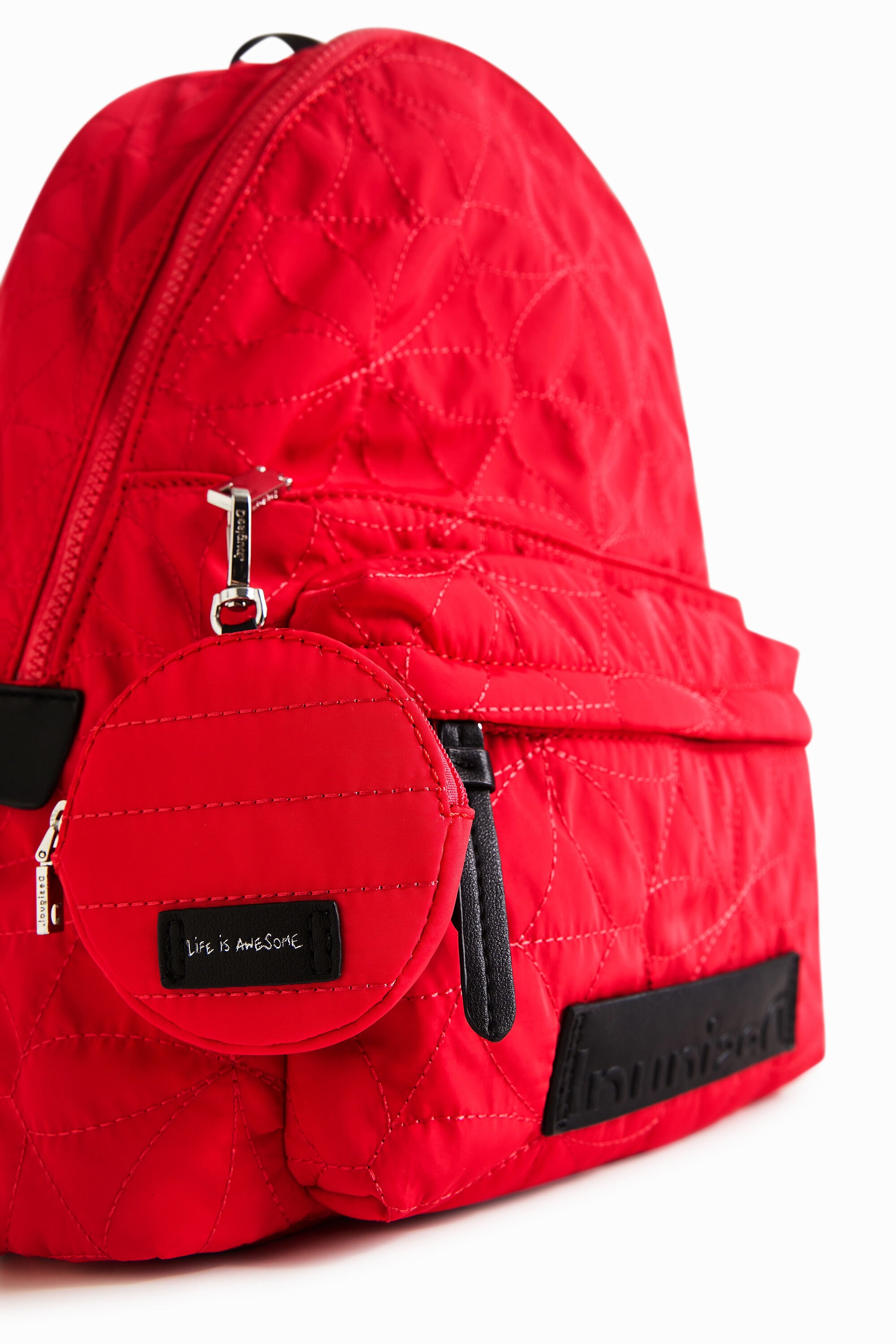 BODYPACK Rucksack Aus Recyceltem Material – Verstellbar, Praktisch Und Sicher In Instagram-Rot