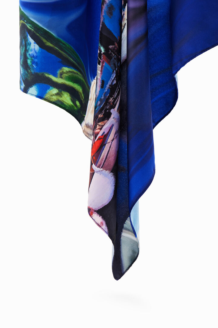 Pañuelo carré paisaje M. Christian Lacroix | Desigual