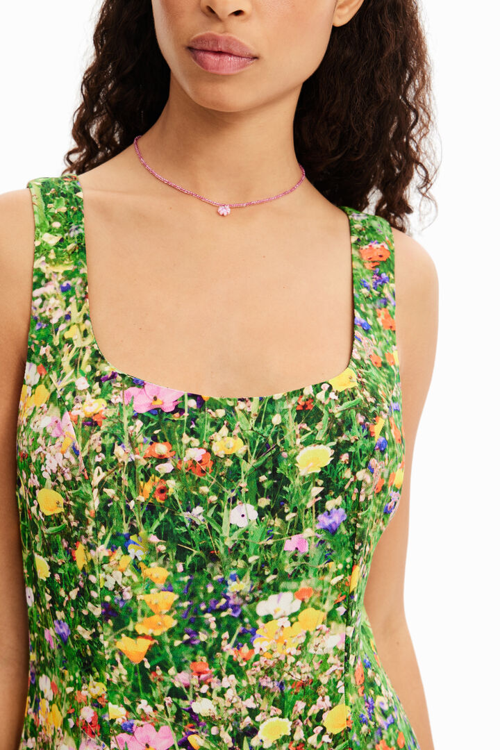 Short floral dress | Desigual