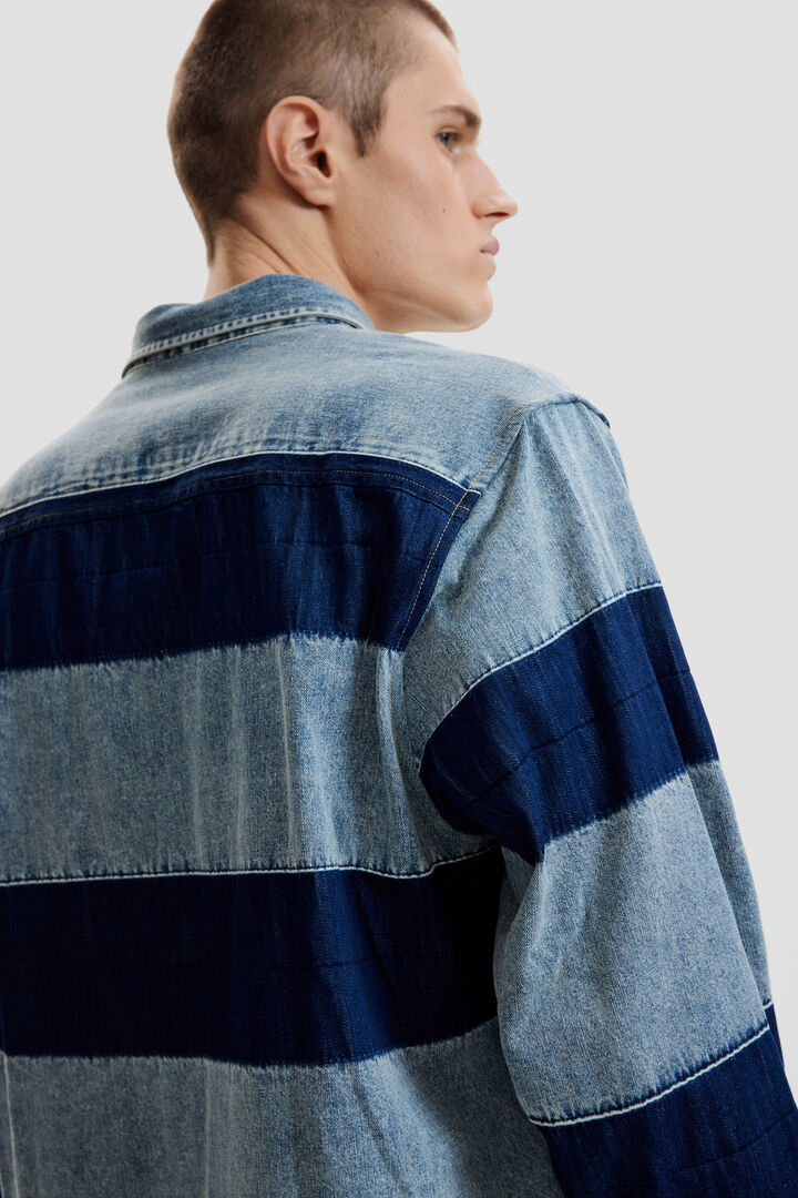 CAMISA VAQUERA RAYAS | Desigual