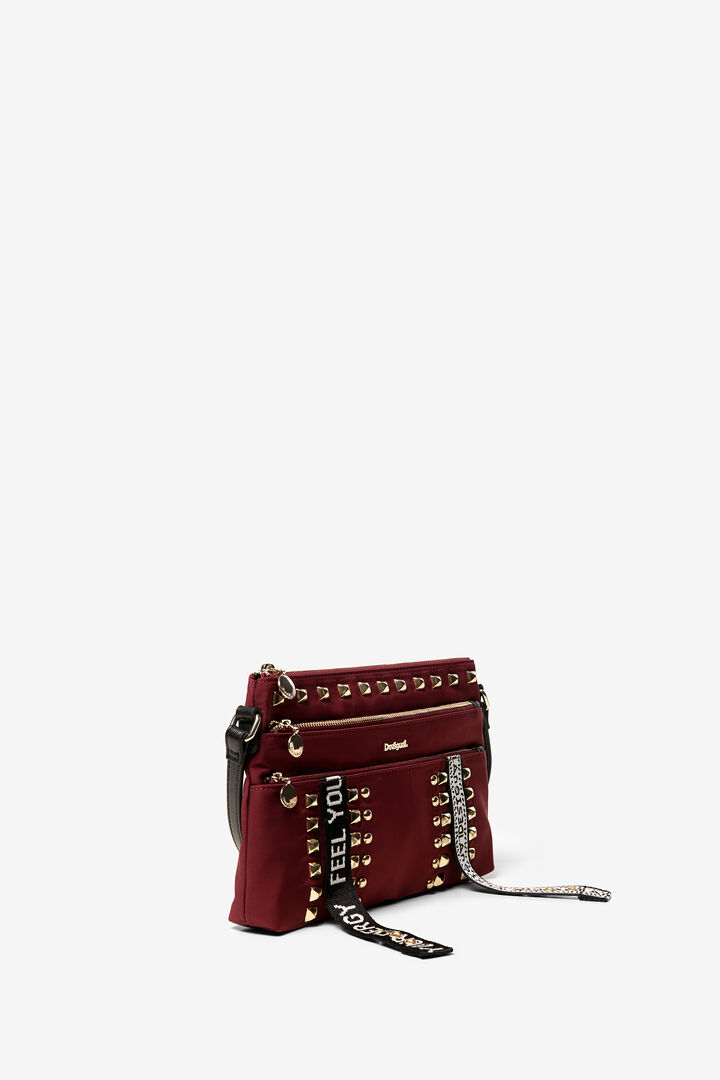 Small stud messenger bag | Desigual