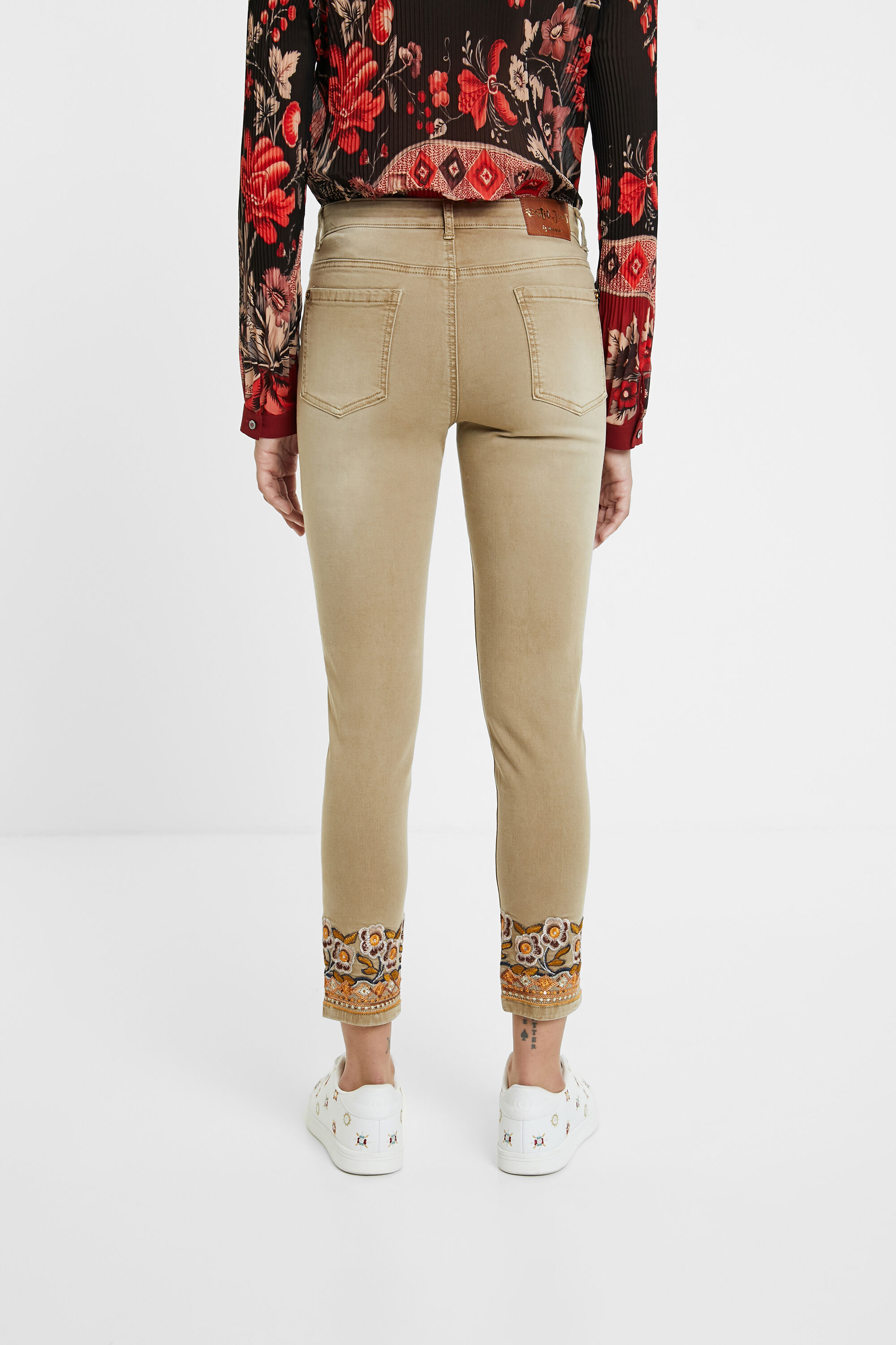 Skinny exotic jeans | Desigual.com