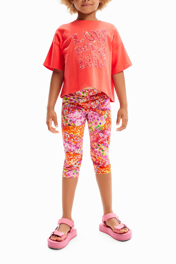 Legging capri fleurs | Desigual