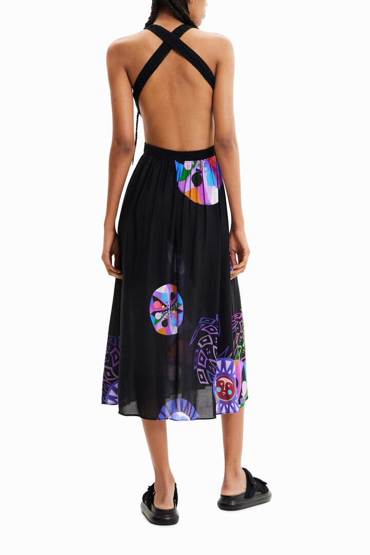 M. Christian Lacroix cut-out midi dress | Desigual