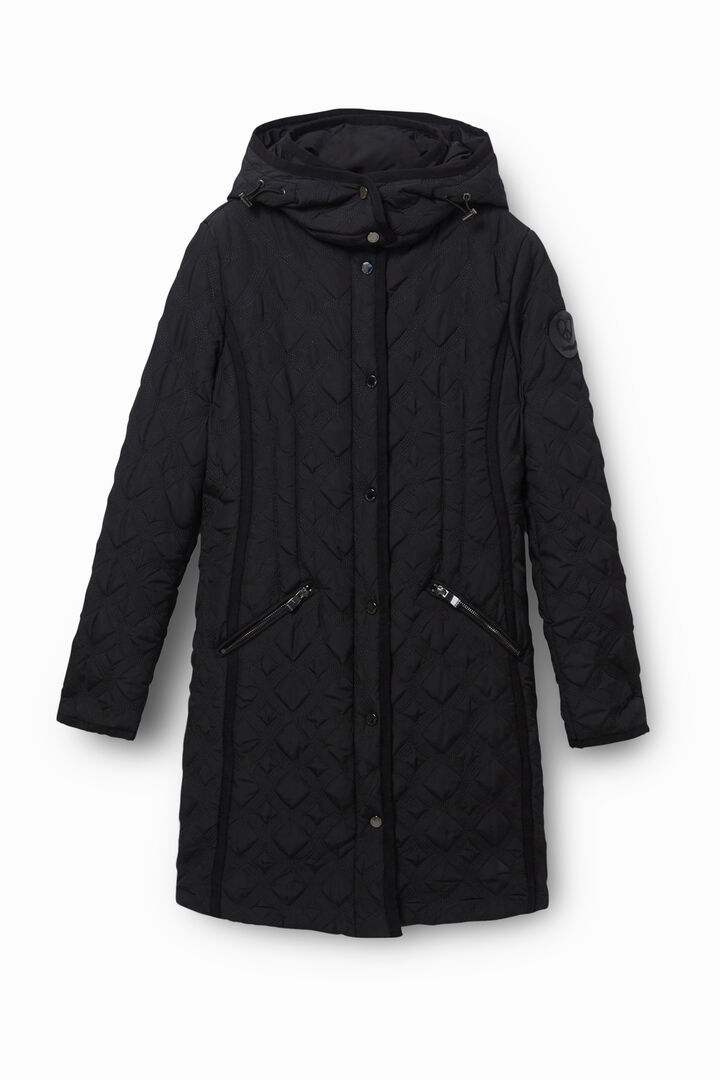 Padded hooded coat | Desigual
