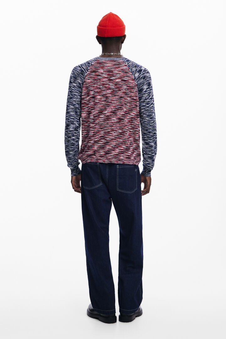 Two-tone marled T-shirt | Desigual